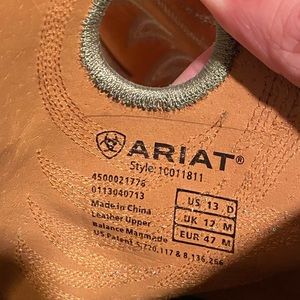 Ariat western boots size 13